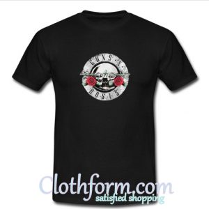 Gun and Roses Logo T-Shirt