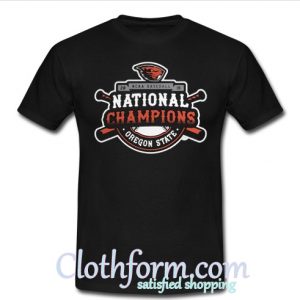 Oregon State Baseball National Champions T Shirt