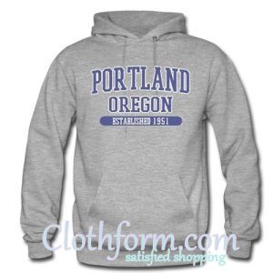 Portland Oregon Est 1951 Hoodie