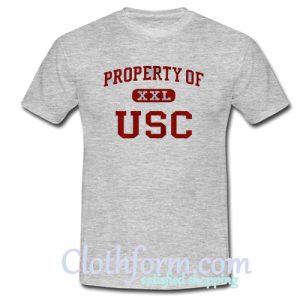 Property Of XXL USC t-shirt