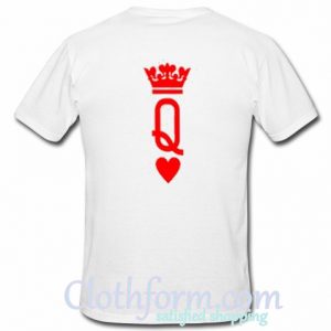 Q t-shirt back