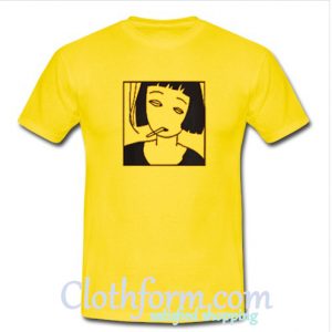 Smoking Girl T-Shirt