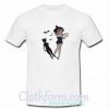Vintage Redhead Pinup Witch T Shirt