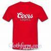 coors light t shirt