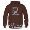 save the brachiosaurus dinosaur hoodie