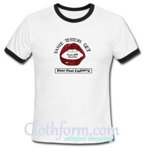 taste testers get ringer t-shirt