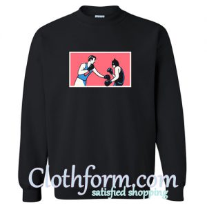 Batman and Superman Boxing Sweatshirt