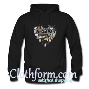 Crazy Bunny Lady Hoodie