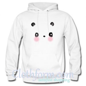 Cute Panda Face Hoodie