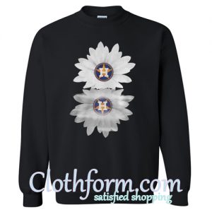 Daisy flower Houston Astro Sweatshirt