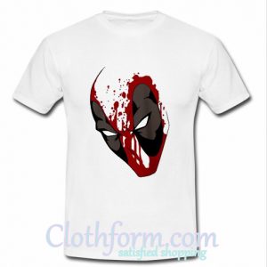 Deadpool Masker Desain T-Shirt