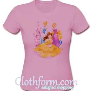 Princesses Toddler Girls Pink T-Shirt