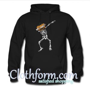 Pumpkin skull dabbing Hoodie