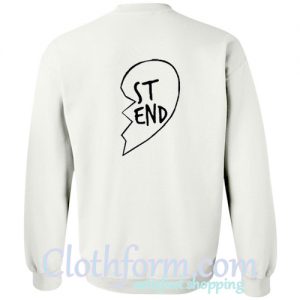 ST END Sweatshirt BACK