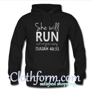 She Will Run Hoodie