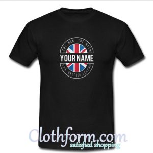 The Man The Myth The British Legend T Shirt