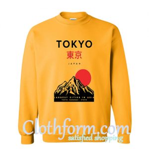 Tokyo Japan mountain Sweatshirt