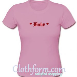 Baby Light Pink T shirt