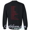 Fuck Fashion Back Sweatshirt