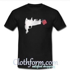 Gun Flowers T Shirt