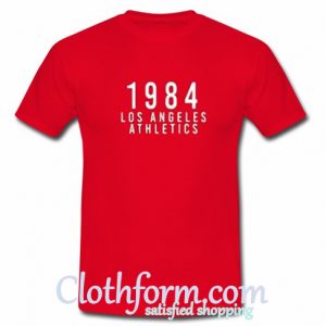 Los Angeles Athletics 1984 T Shirt