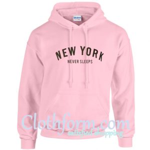 New York Never Sleeps Hoodie