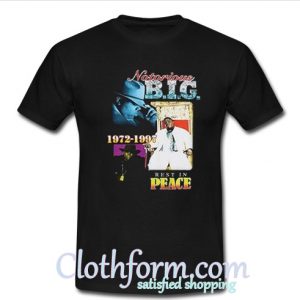 Notorious BIG 1972 1997 RIP T Shirt