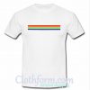 Rainbow across T Shirt