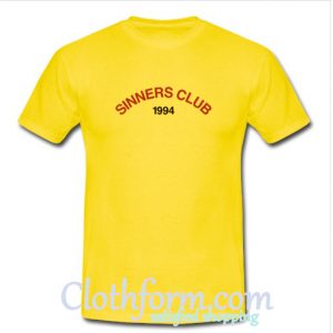 Sinners Club 1994 T Shirt