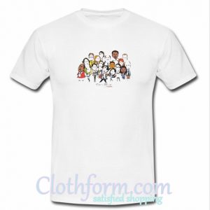 The Office Cast Cartoon T Shirt