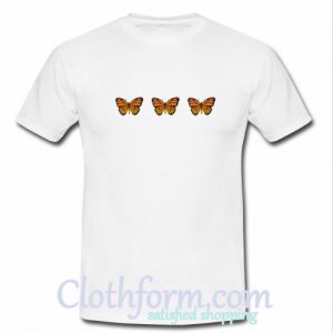 Triple Butterfly T shirt