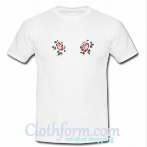 Twin Rose Boobs T Shirt