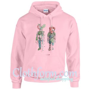 Vegetable shaped people Hoodie