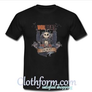 Volbeat Skellington halloween T Shirt