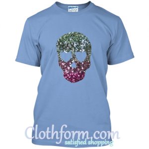 glittering skull T-Shirt