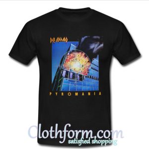 Def Leppard Pyromania T Shirt