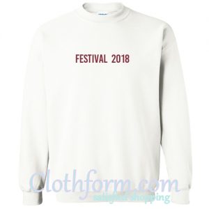 Festival 2018 Sweatshirt