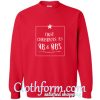 First Christmas as Mr N Mrs Man Sweatshirt