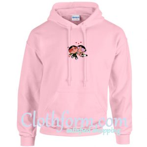 Powerpuff Girl Buttercup Kiss Hoodie