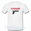 Sinner Gun T Shirt