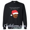 Snoop Dogg Christmas Sweatshirt Black