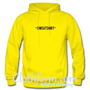 Sweatshirt Font Hoodie