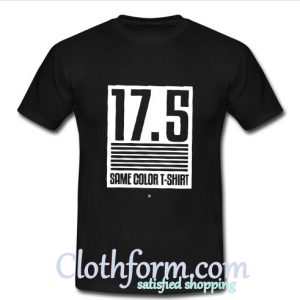 17.5 Same Color T shirt At