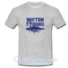 Boston Strong Distressed T-Shirt At