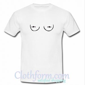 Drawn Boobs T-Shirt At