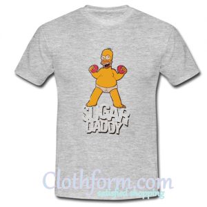 Homer Simpson Sugar Daddy T-Shirt At