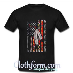 Nathan Phillips Native American Flag T Shirt At