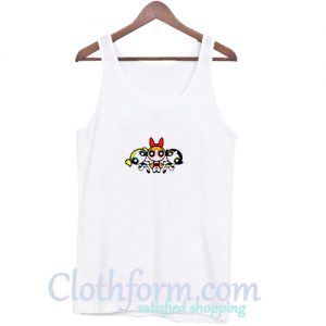 Powerpuff Girl Patch Tank Top At