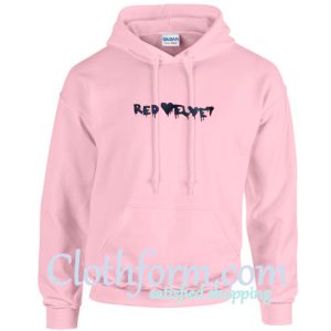 Red Velvet Hoodie At