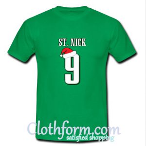 St Nick Foles 9 T-Shirt At